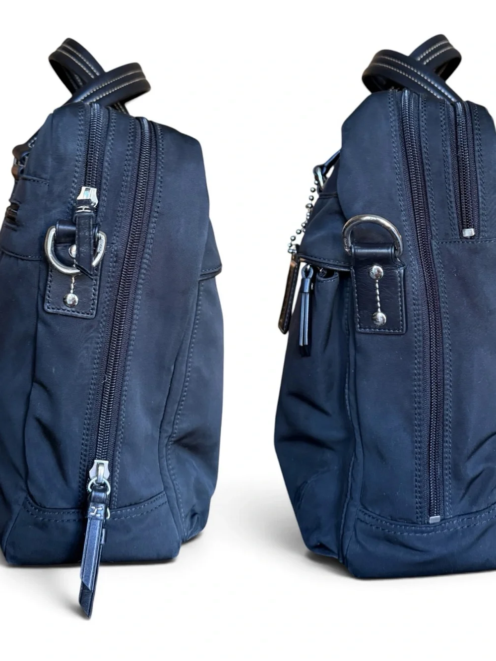 Coach Varick Briefcase | Black Nylon Laptop Bag | Professional Commuter